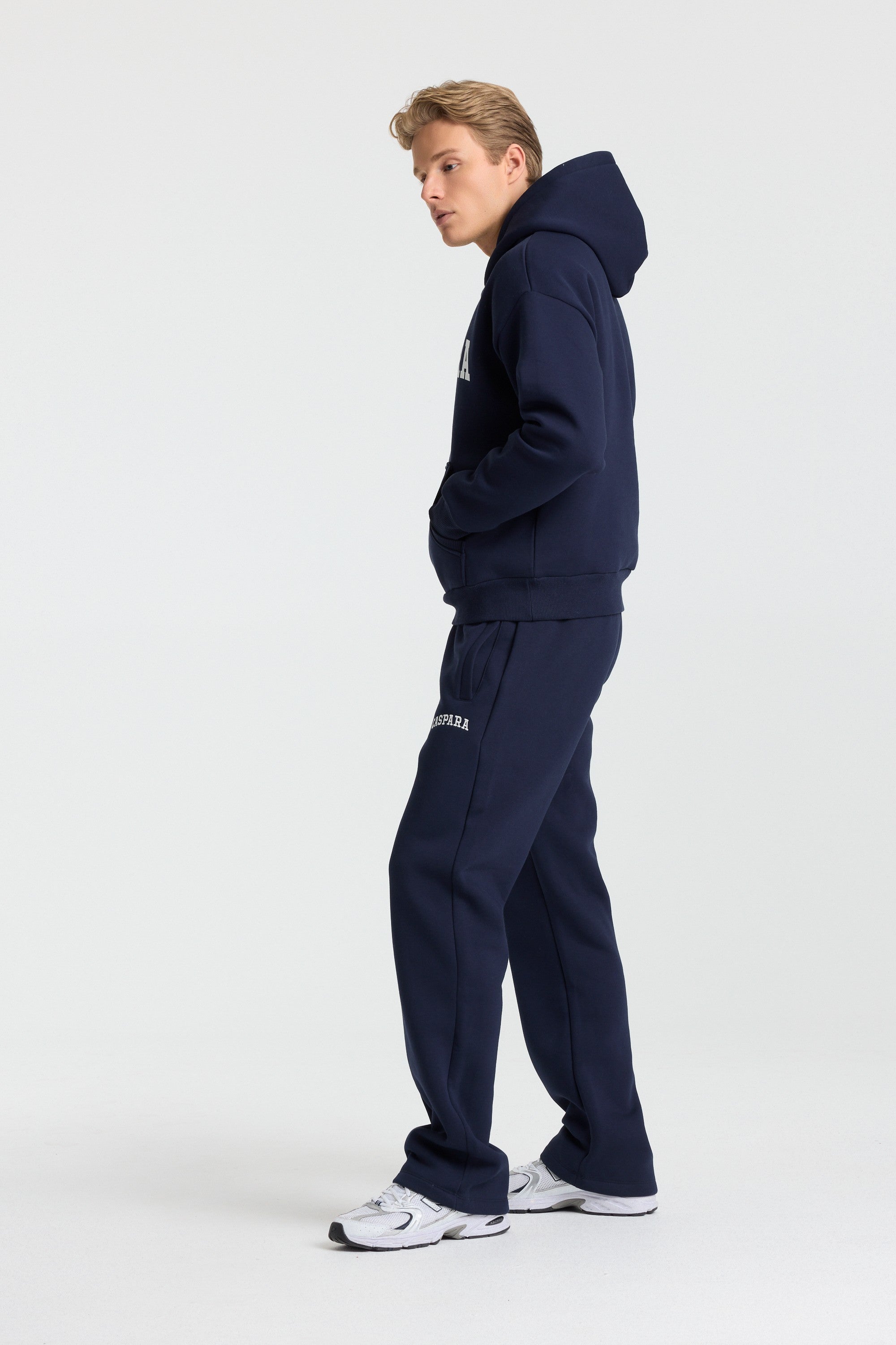 M. Varsity SL Pants - Navy